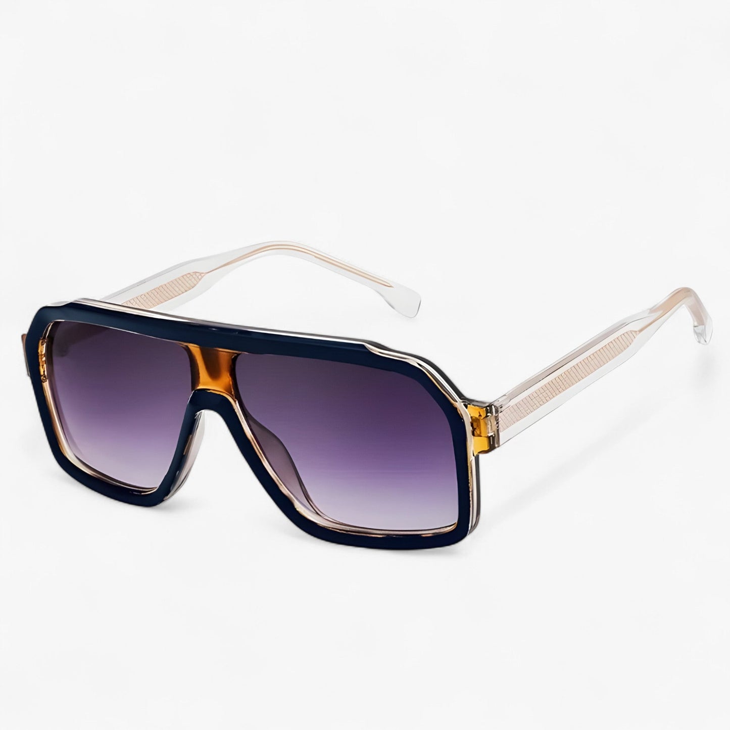 Nico | Oversized Sonnenbrille aus Luxusmetall