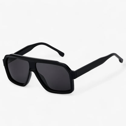 Nico | Oversized Sonnenbrille aus Luxusmetall