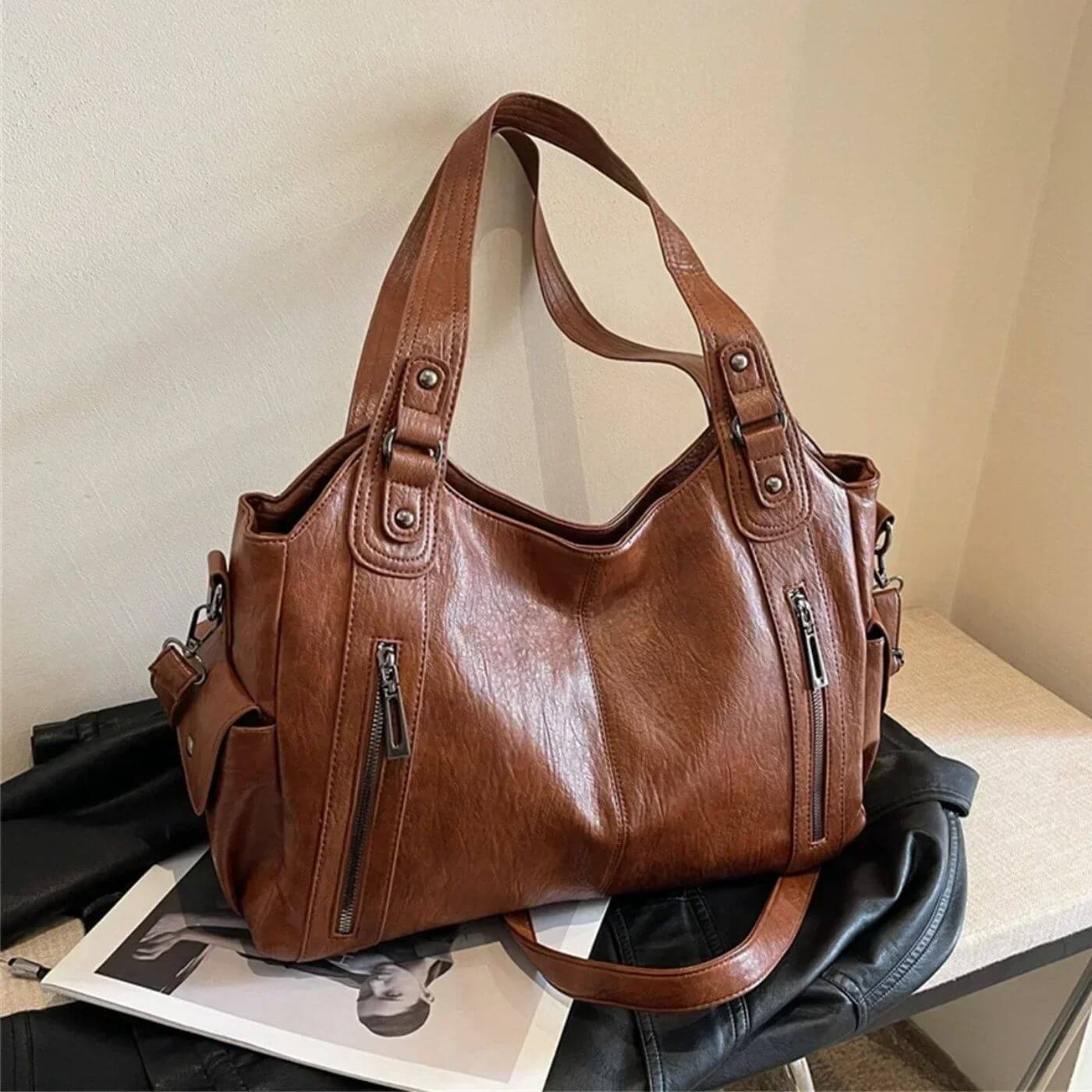 Nina – Hochwertige Luxuriöse Schultertasche