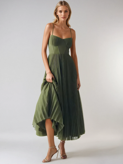 Lorelei | Kleid in eleganter Smaragdgrün