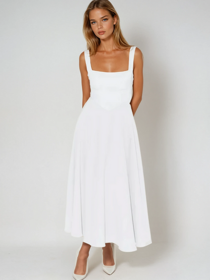 Lucinda | Kleid in edlem Purpurrot