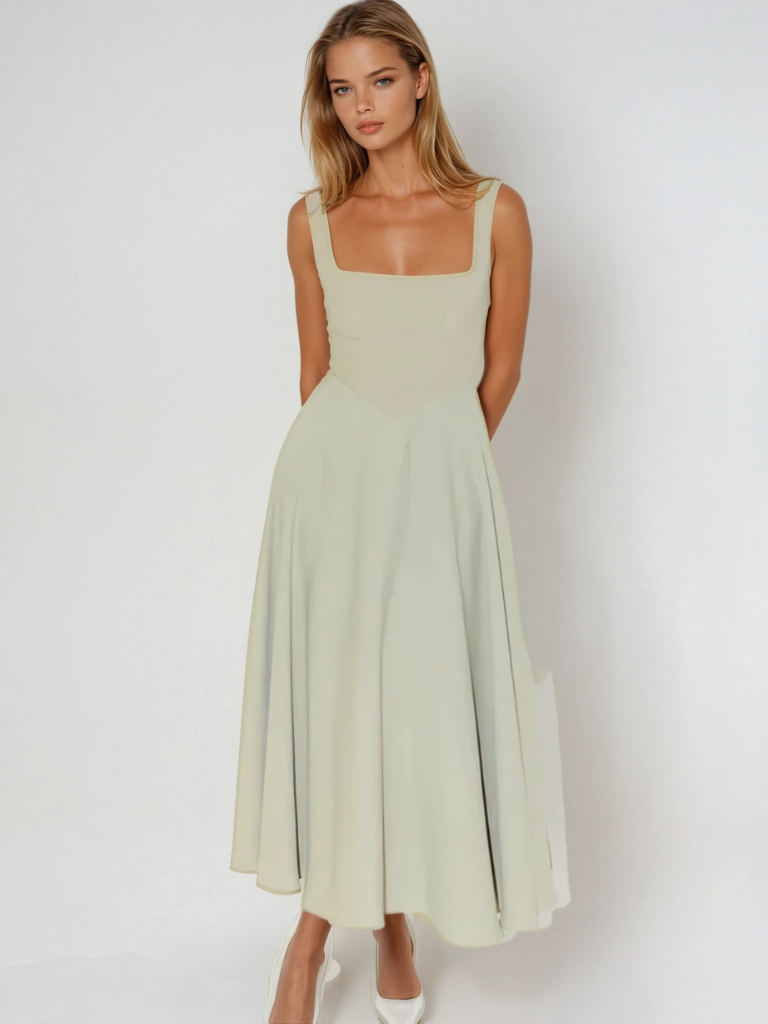 Lucinda | Kleid in edlem Purpurrot