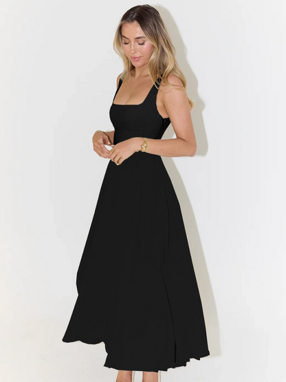 Lucinda | Kleid in edlem Purpurrot