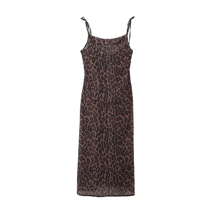 Leopardentraum | Zeitlos elegant und bequemes Kleid