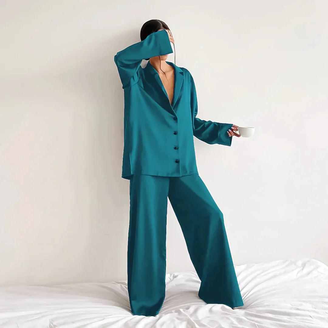 Maya | Luxuriöses Pyjama-Set für ultimativen Komfort und Stil