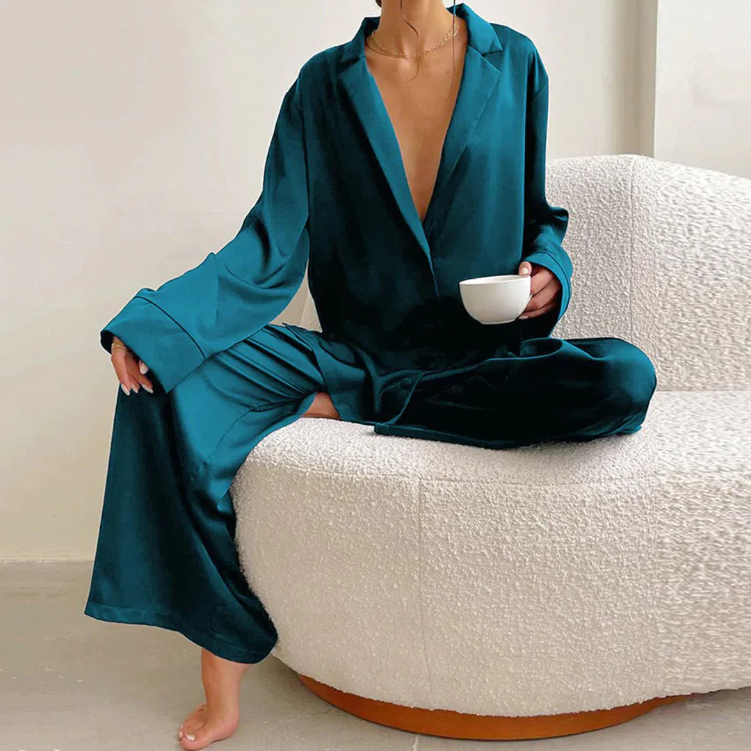 Maya | Luxuriöses Pyjama-Set für ultimativen Komfort und Stil