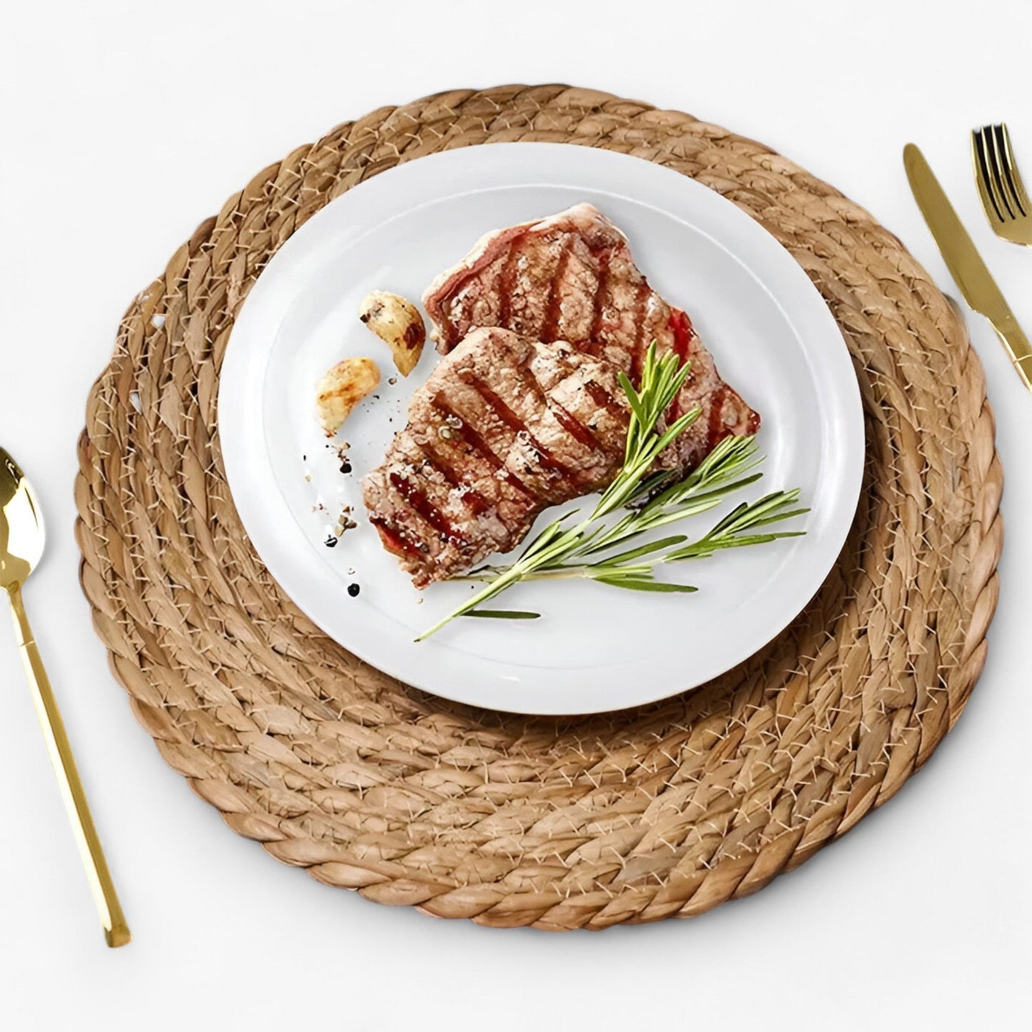 Rattanmatte | Hitzebeständiger Tischschutz