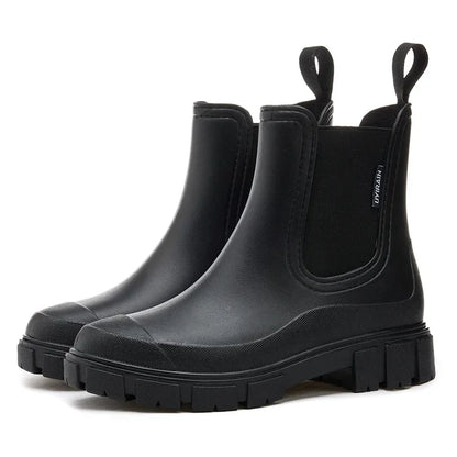 Halbhohe wasserdichte Gummistiefel - Julianna