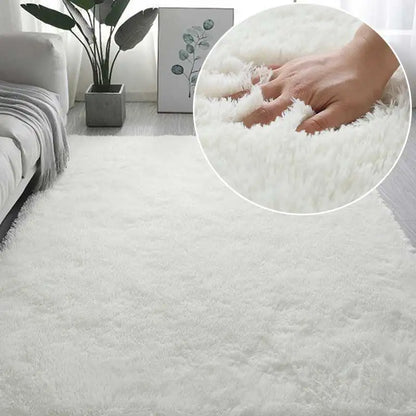 Winnie Weicher Flauschiger Pinker Teppich – Gemütlicher Plüschteppich für Wohnzimmer & Kinderzimmer