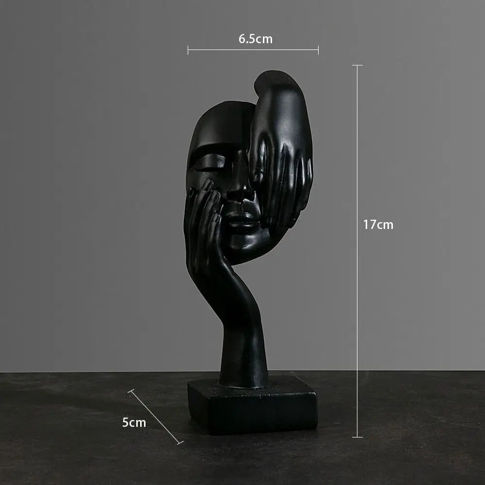 Gesicht Charakter Abstrakte Skulptur