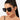 Mariana Vintage Cat-Eye Sonnenbrille - Schicker und gewagter Stil