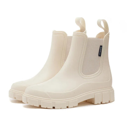 Halbhohe wasserdichte Gummistiefel - Julianna