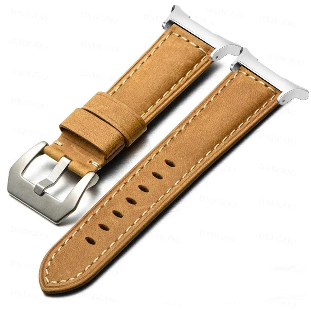 Vintage Frosted Leather für Samsung Watch Ultra 47mm