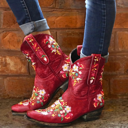 Wetterfeste Cowgirl-Stiefel - Carlyn