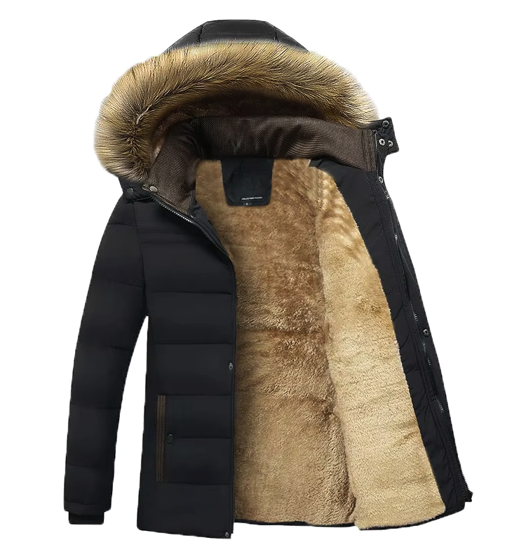 Barbor Parka | Premium Wasserdichter Langmantel für Herren mit Fleecefutter