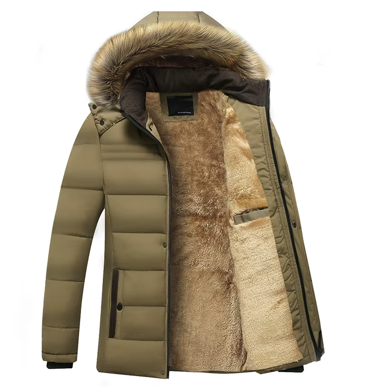 Barbor Parka | Premium Wasserdichter Langmantel für Herren mit Fleecefutter