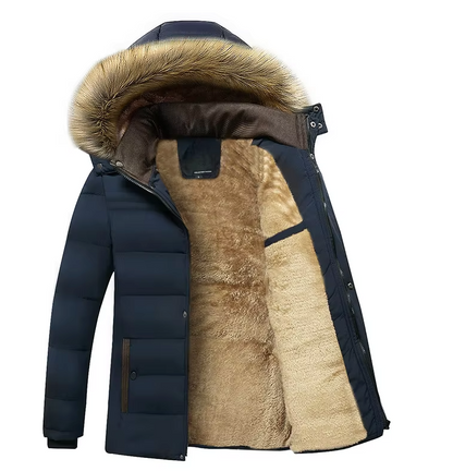 Barbor Parka | Premium Wasserdichter Langmantel für Herren mit Fleecefutter