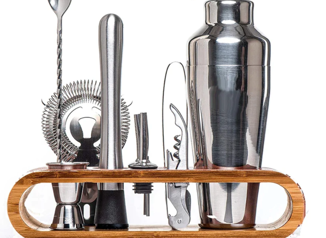 Metallisches Bar-Set