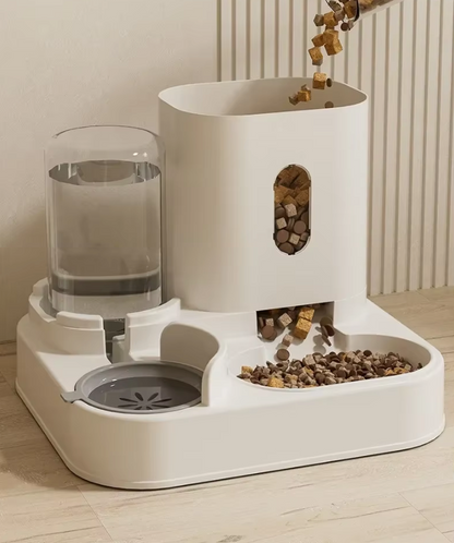 FelineEssence | Automatische Futter- und Wasserstation für Katzen und Hunde