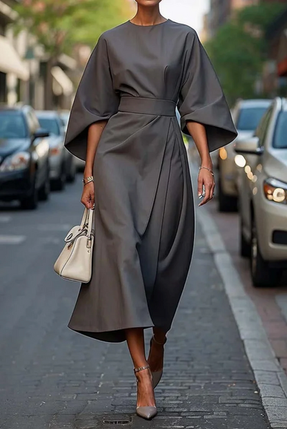 Vera | Elegantes Kleid mit Laternenärmeln