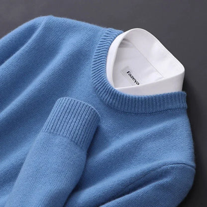 KaschmirLuxus | Eleganter Aldert-Pullover für Komfort und Stil