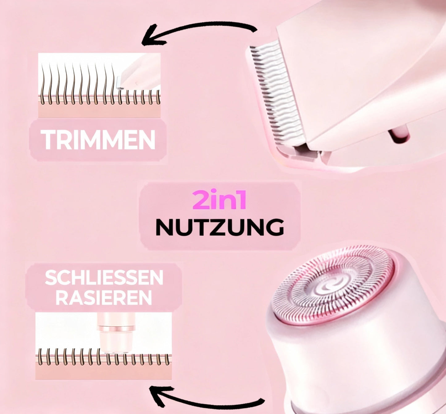 Soie | 2-in-1 SmoothShaver