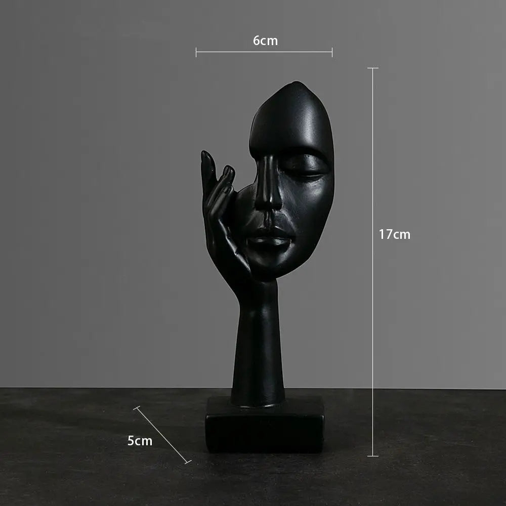 Gesicht Charakter Abstrakte Skulptur