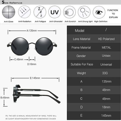 Steampunk Sonnenbrille | Bring deinen Stil auf das nächste Level und zieh etwas Stylisches an!