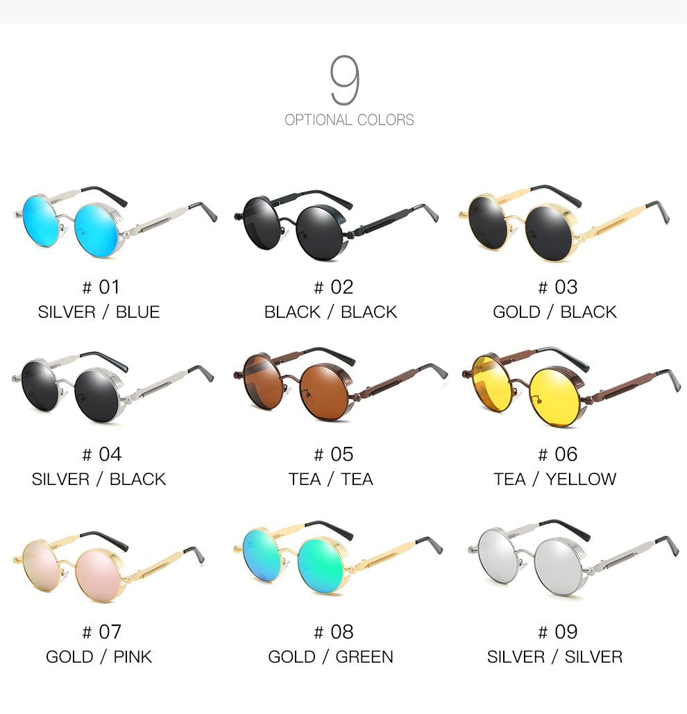 Steampunk Sonnenbrille | Bring deinen Stil auf das nächste Level und zieh etwas Stylisches an!