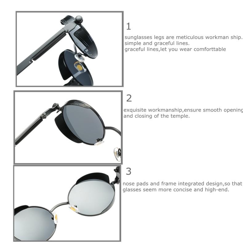 Steampunk Sonnenbrille | Bring deinen Stil auf das nächste Level und zieh etwas Stylisches an!