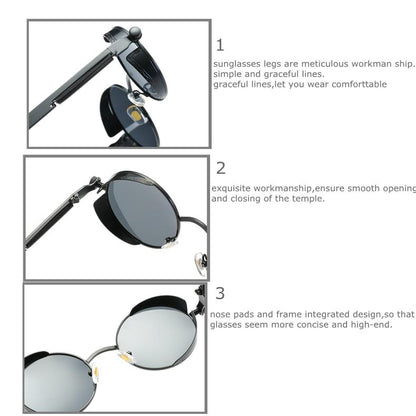 Steampunk Sonnenbrille | Bring deinen Stil auf das nächste Level und zieh etwas Stylisches an!