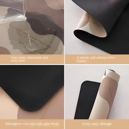Teppich Parafango - Superabsorbierend und Rutschfest für die Küche