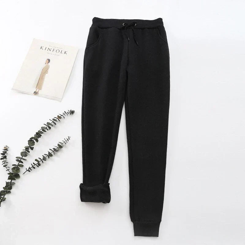 Stephania | Bequeme Fleece-Sweatpants mit stilvollen Taschen