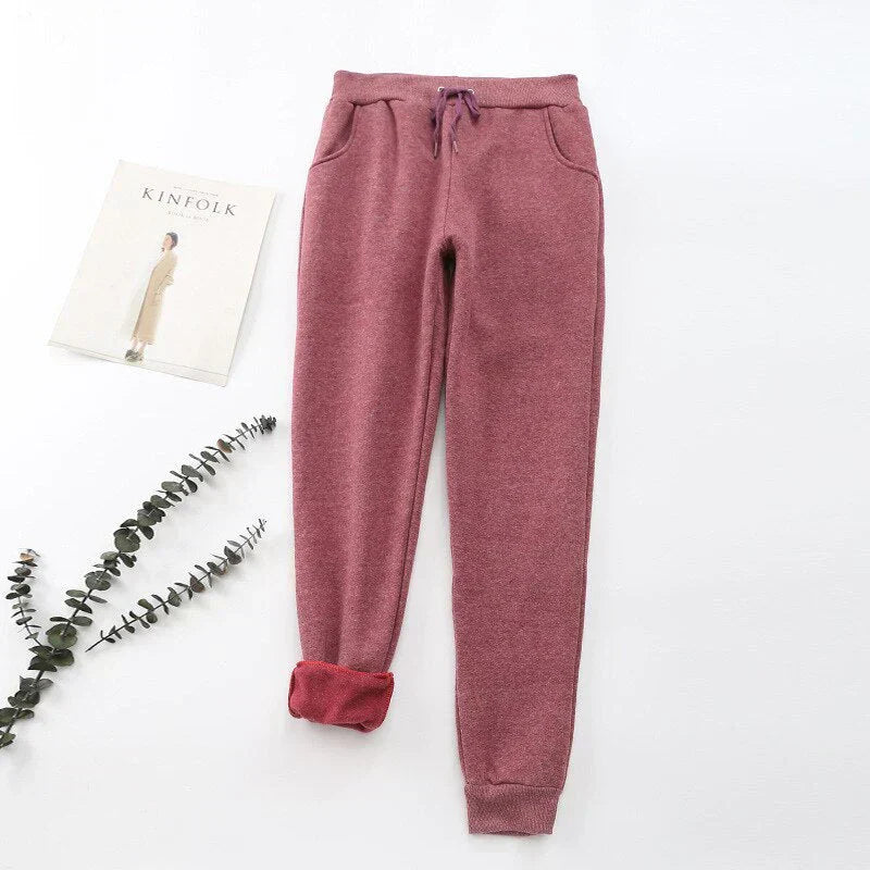 Stephania | Bequeme Fleece-Sweatpants mit stilvollen Taschen