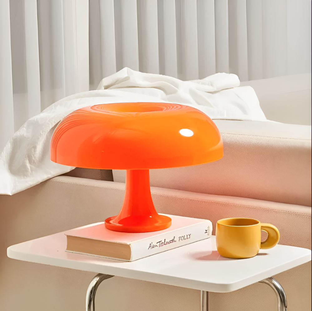 Tischlampe rund