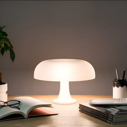 Tischlampe rund