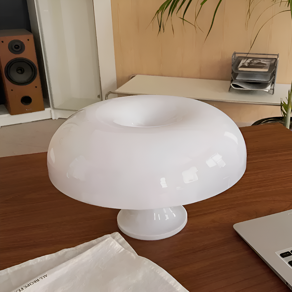 Tischlampe rund