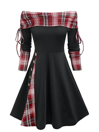 Amelia | Eleganz im Off-Shoulder Design