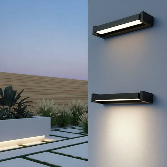 LED-Außenwandleuchte mit verstellbarem Winkel