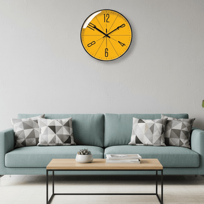 Wanduhr im nordischen Design