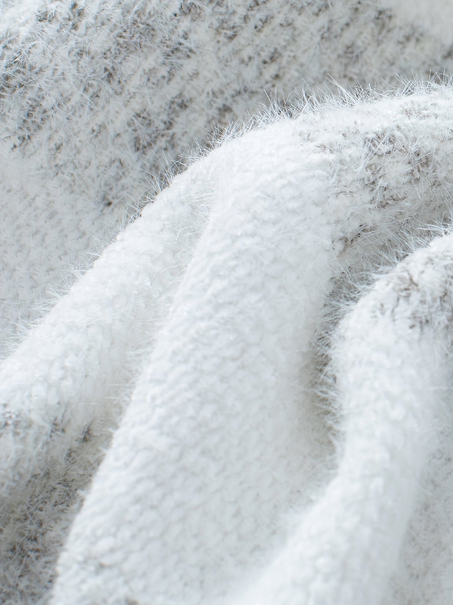 Gemütlicher gestreifter Rollkragenpullover für Damen