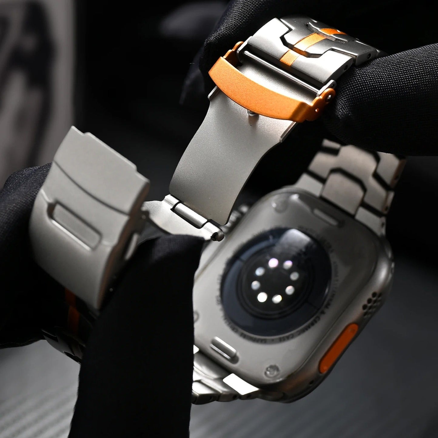Keith Lane | Luxuriöses Titan-Armband für die Apple Watch