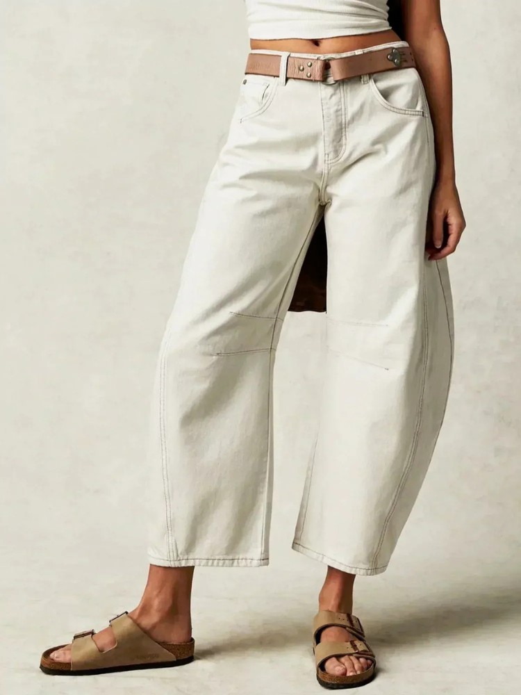 Moderne Damen Baggy-Jeans im Trend