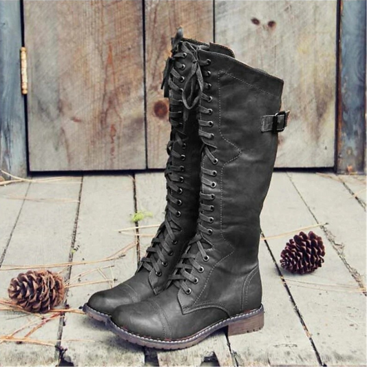 Bequeme Vintage-Stiefel für Damen im stylischen Design