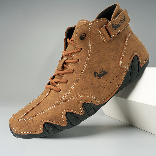 Decks | Ultra-bequemer Antirutsch-Barfußschuh aus Leder (Unisex)