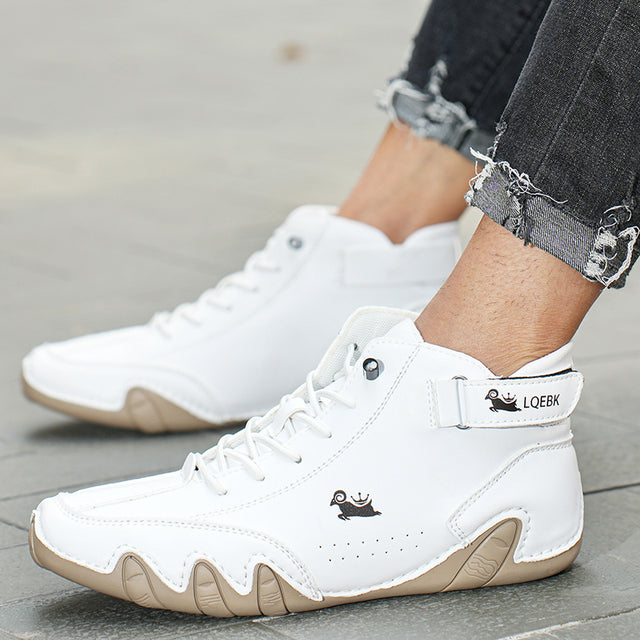 Decks | Ultra-bequemer Antirutsch-Barfußschuh aus Leder (Unisex)