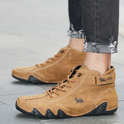 Decks | Ultra-bequemer Antirutsch-Barfußschuh aus Leder (Unisex)