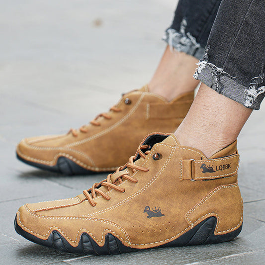 Decks | Ultra-bequemer Antirutsch-Barfußschuh aus Leder (Unisex)
