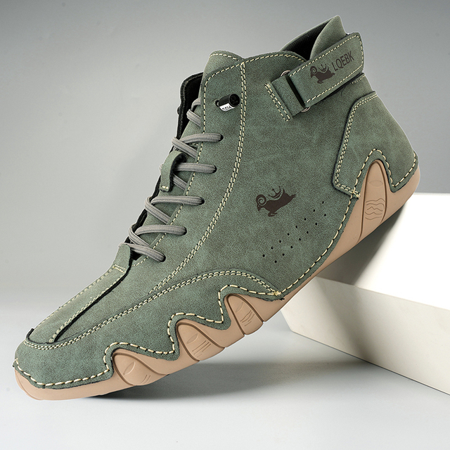 Decks | Ultra-bequemer Antirutsch-Barfußschuh aus Leder (Unisex)