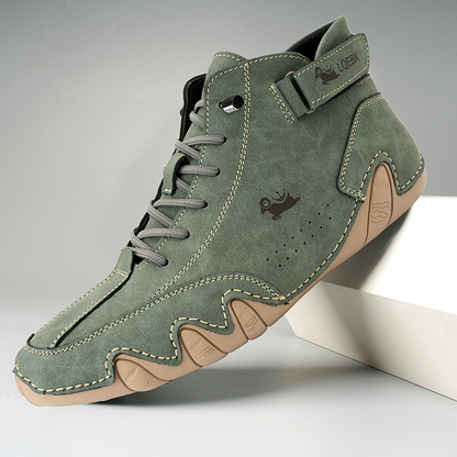 Decks | Ultra-bequemer Antirutsch-Barfußschuh aus Leder (Unisex)